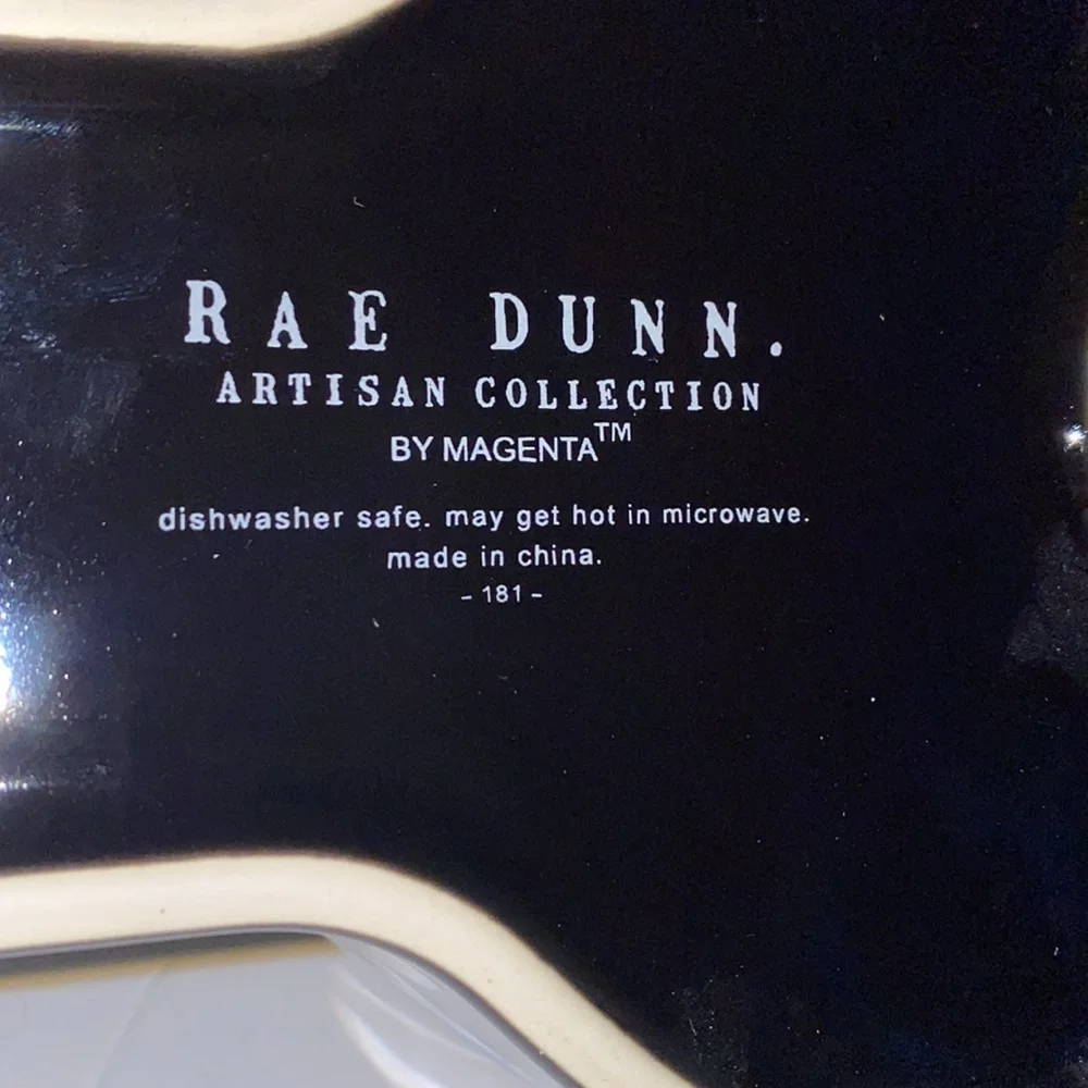 Rae Dunn | Pet Food & Water Bowl Combo